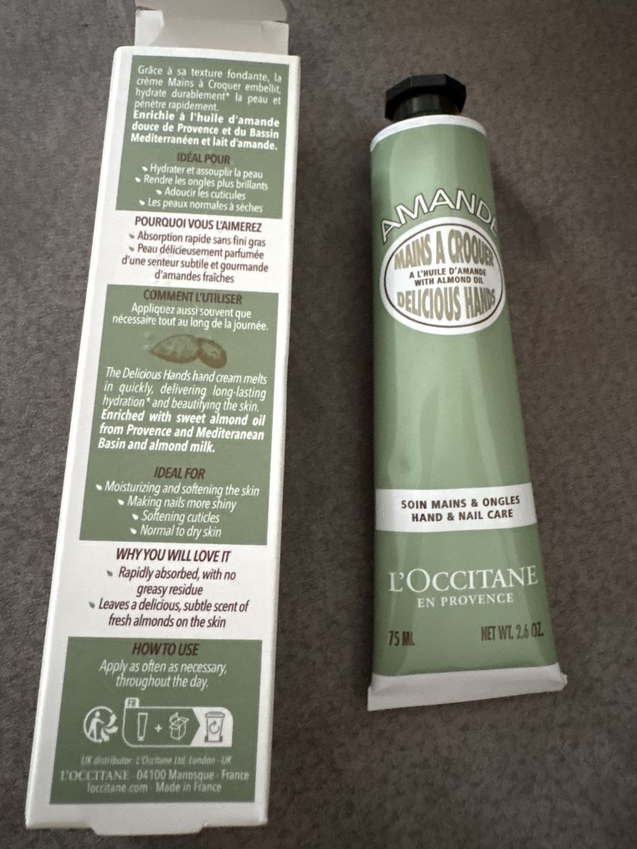 L'Occitane Soins hydratants: L'Occitane Mandel Handcreme 75 ml neu – Neuf avec emballage d'origine à Schaan par Filipipa