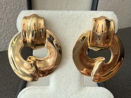 ✨Vintage Ohrringe, goldfarben, Clips
