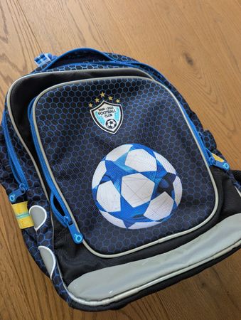 Topgal Schulrucksack Fussball, ideal für Schule!