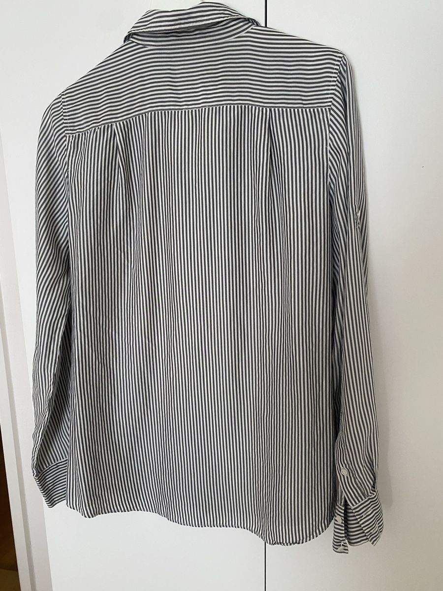 J.Crew Camicette: J.Crew Collection 100% Silk Striped Blouse – Nuovo (secondo la descrizione) da Herrliberg venduto da non_5qdb 5