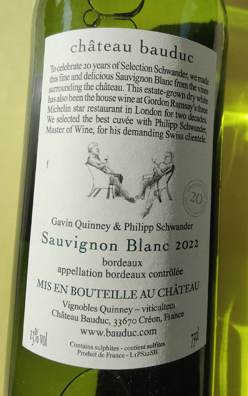 Vins: Château Bauduc 2022 – Neuf avec emballage d'origine à chur par Hmars 1