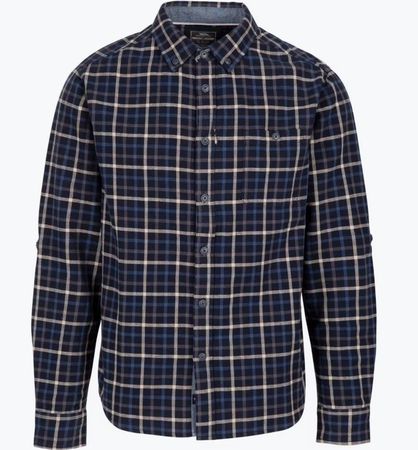 TRESPASS Herren Hemd Blau