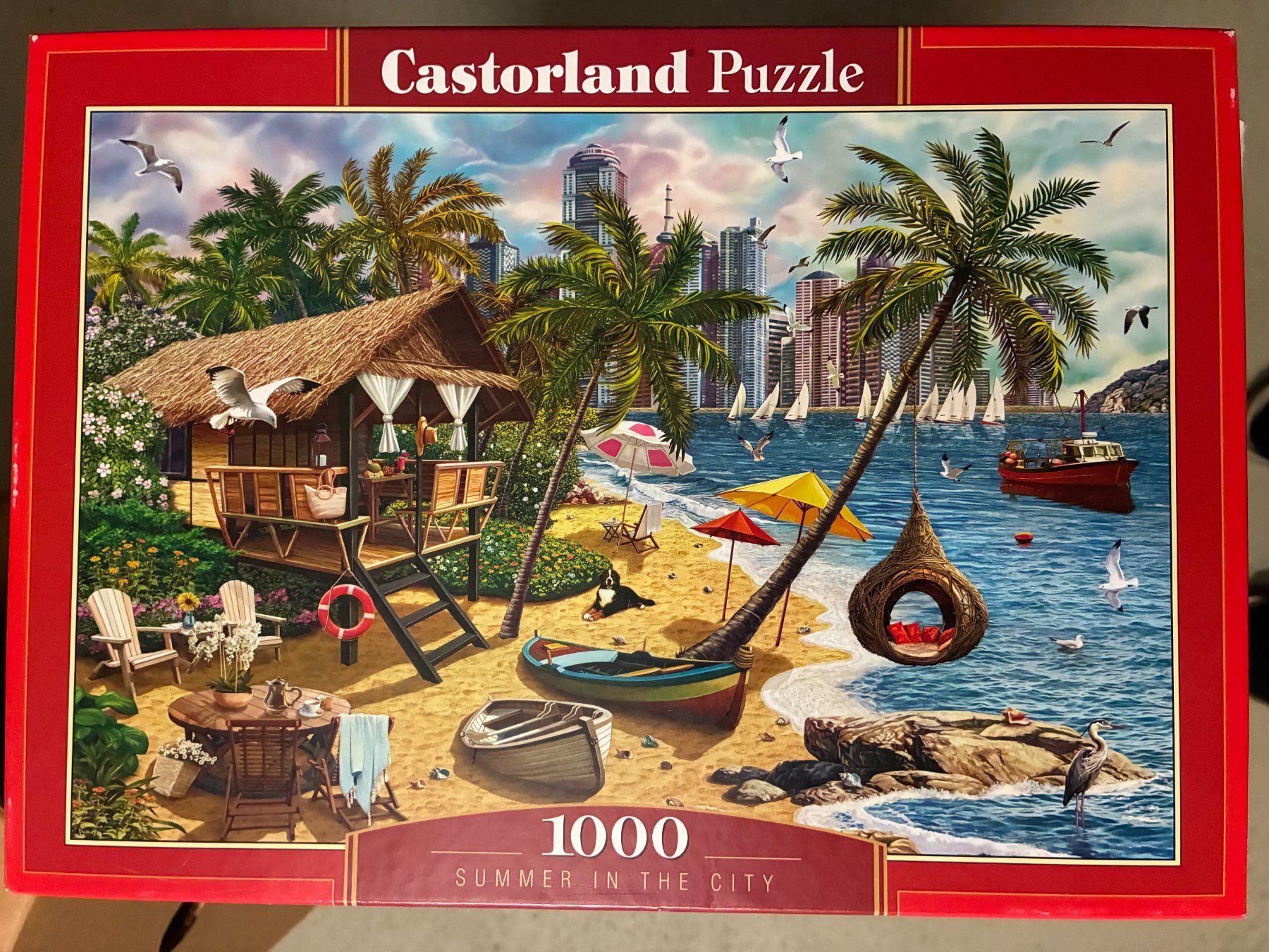 Puzzles: Puzzle "am Strand" – Gebraucht aus Seuzach von reg_8ykx
