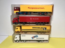 4 x Wiking Koffersattelzüge in 1/87 in OVP