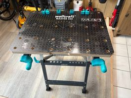 Wolfcraft Master 650 Klapptisch Werkbank Top Zustand