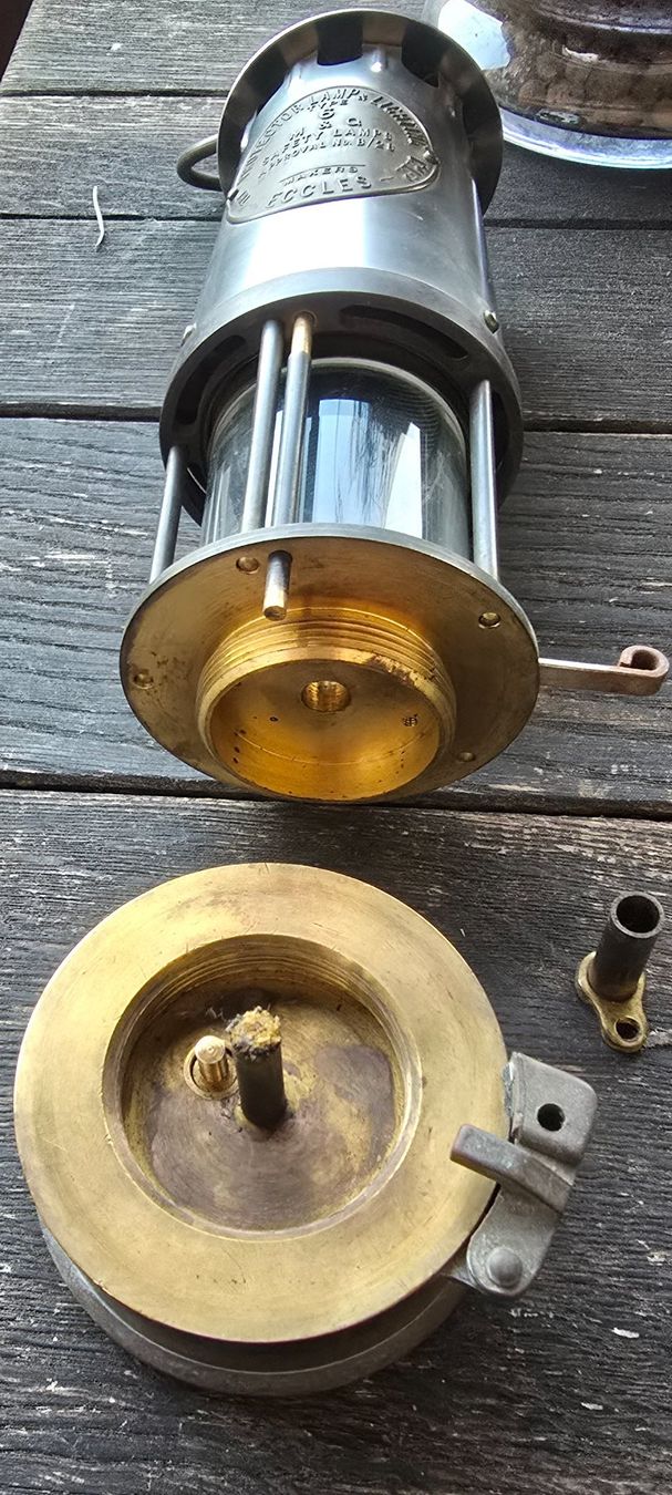 Lampade: Alte Grubenlaterne / Mienenlampe – Usato da Herzogenbuchsee venduto da Numis25 6