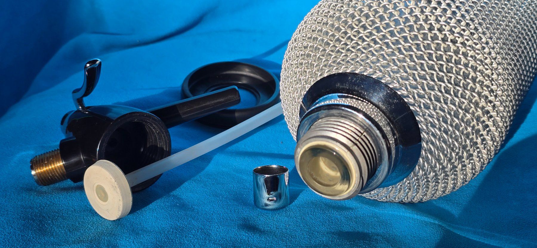 Flaschen: Siphon à eau vintage filet métal – Gebraucht aus versoix von moonkey02 4