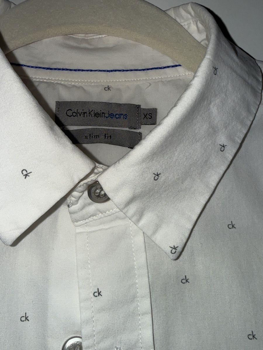 Calvin Klein Hemden: Hemd Calvin Klein weiss Grösse XS  – Neu (gemäss Beschreibung) aus Schlieren von kle_dis 1