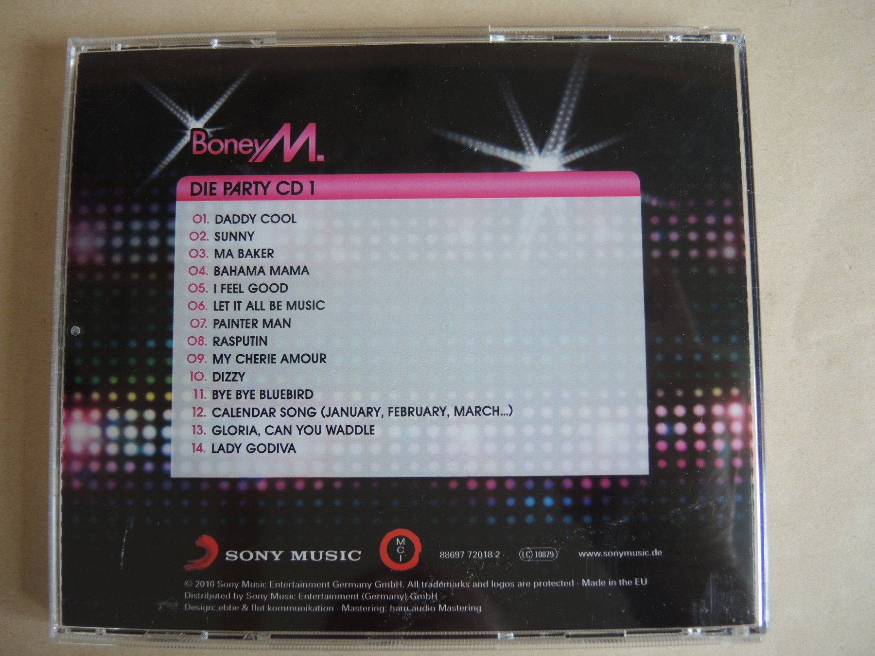 CDs: CD Boney M. DIE PARTY CD 1 – Gebraucht aus Rorschach von maeck8 2