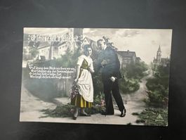 AK alte Liebeskarte  (G2914)