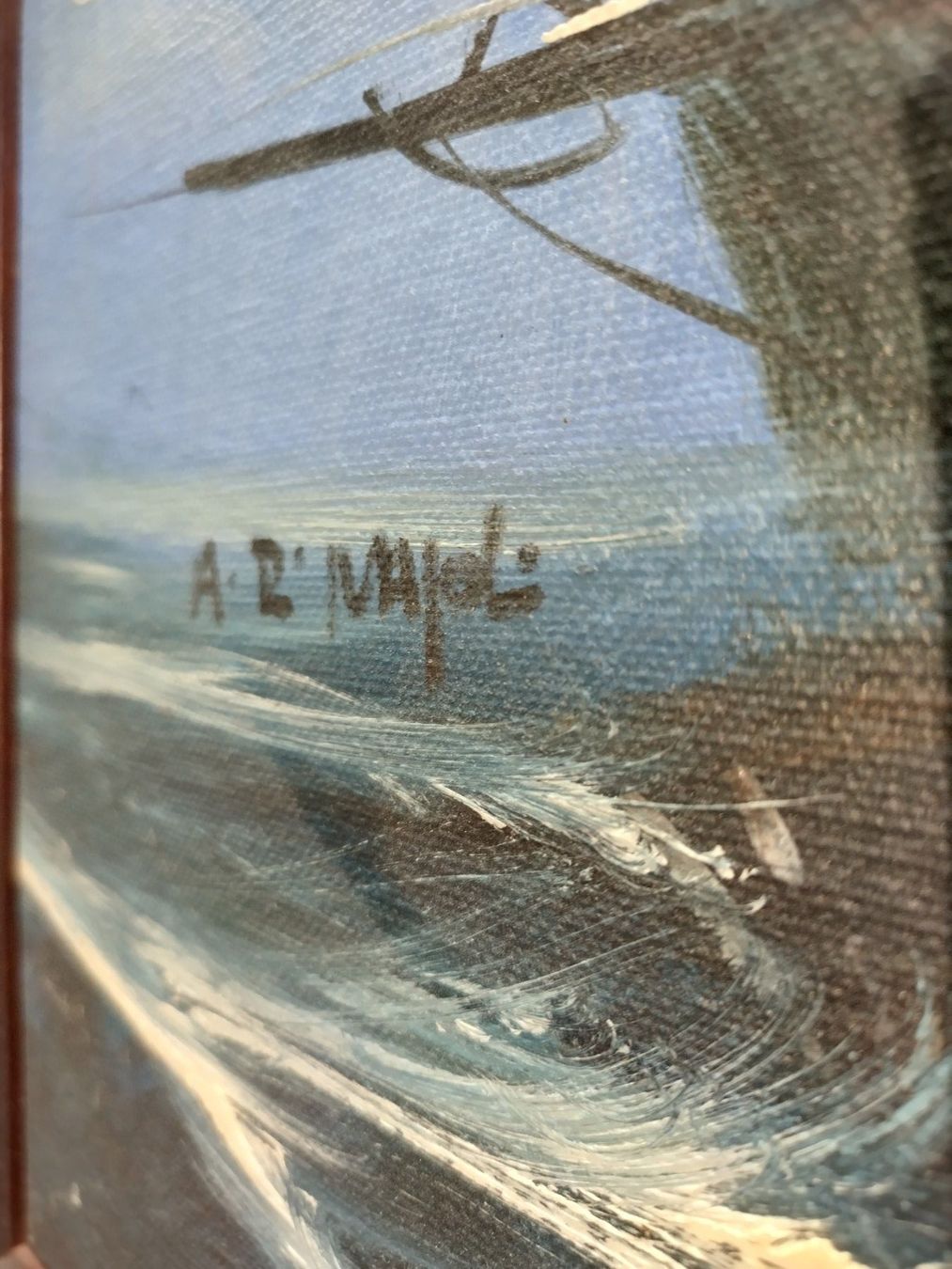 Dipinti: Segelschiff, neapolitanischer Schule 1900er – Usato da Zürich venduto da Zuerichparis08 4