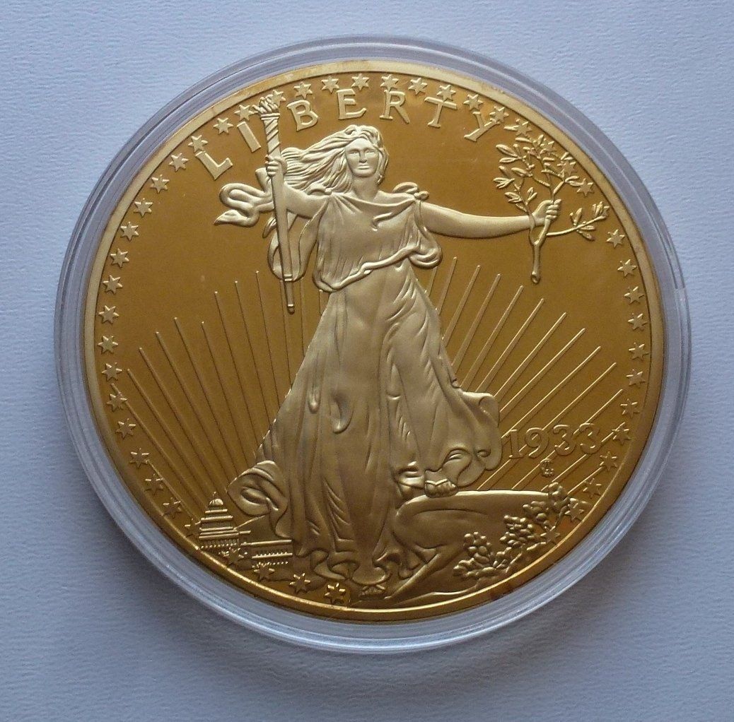 Medaglie: Grosse Medaille ++ 20 Dollars 1933 – Usato da Walkringen venduto da Casablanca777 1