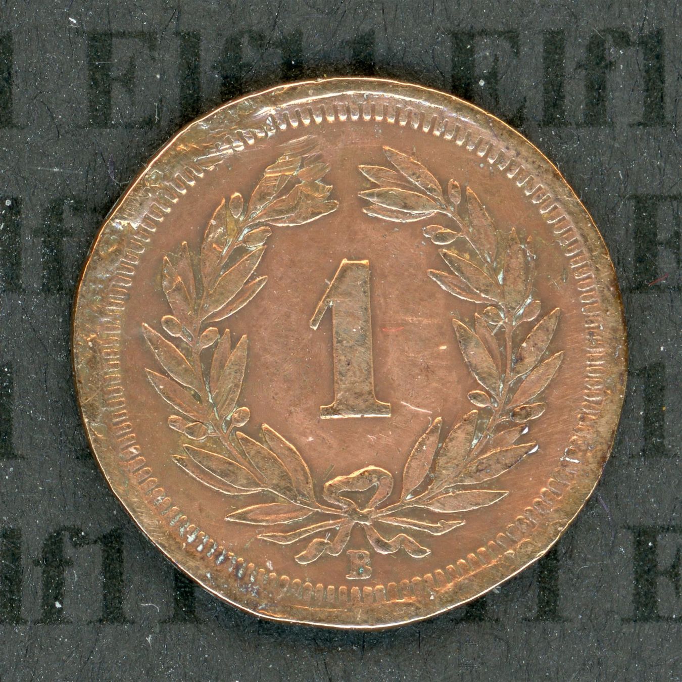 Tutti le monete: CHF___0.01 1900 ss-vz 1 Rappen – Usato da Widnau venduto da Elf11 1
