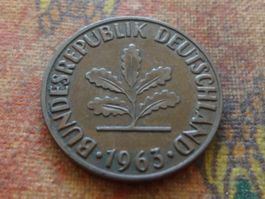 DEUTSCHLAND 2 Pfennig 1963