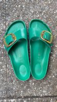 Knalltürkise Birkenstock (Madrid) NP CHF 159.00 gebraucht