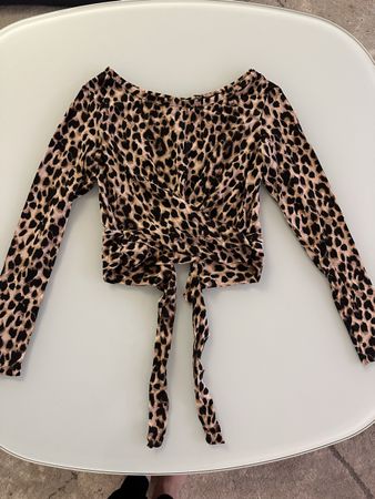 Long Sleeve Top by Victoria‘s Secret, Leopard, S