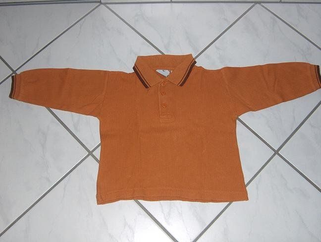 Chemises, T-shirts & Polos: Neuw. Poloshirt langarm - hellbraun - Gr. 92 – Neuf (Voir description) à Uznach par Laeuffer