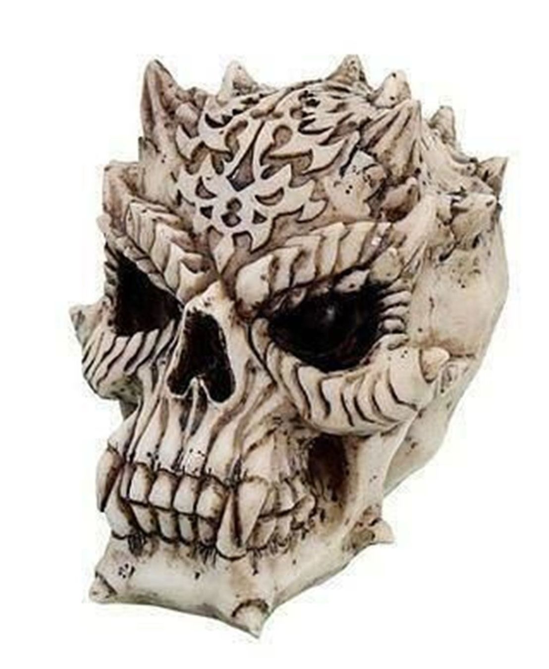 Statuette: TRIBALSCHÄDEL MIT TEUFELSHÖRNERN – Nuovo (secondo la descrizione) da Rupperswil venduto da big-one-sale