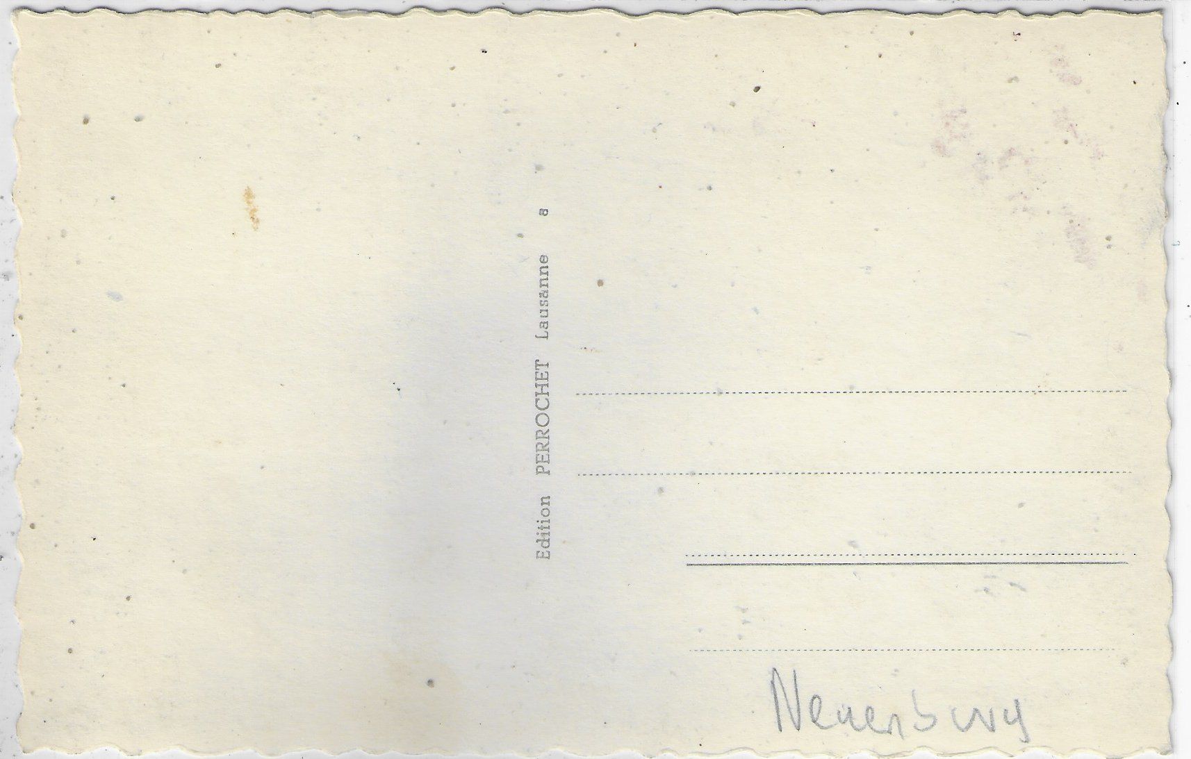 Cartoline postali: Le Paquier - Vue generale – Usato da Ettingen venduto da Kartenplanet 1