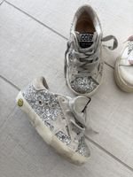 Kinder Sneaker Golden Goose Grösse 24 Silber Glitter