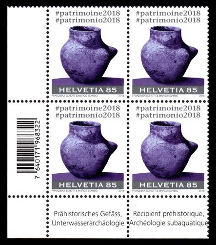 Tutti i francobolli: 2 Viererblocks Kulturerbe** – Nuovo (secondo la descrizione) da Dottikon venduto da haeusibuh5 1