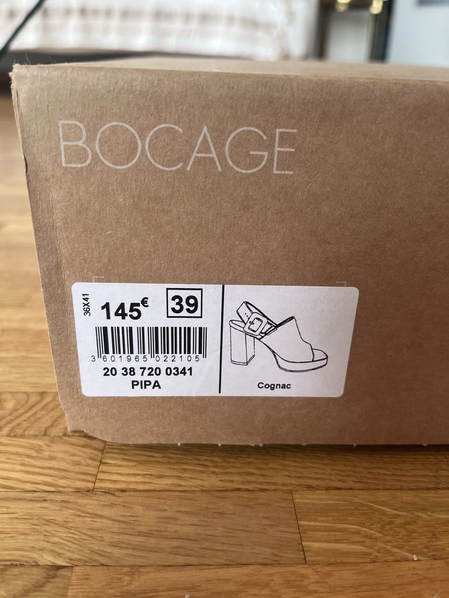 Damenschuhe: Bocage Sandales compensées en daim taille 39 – Neu und originalverpackt aus Petit-Lancy von jc1227 1