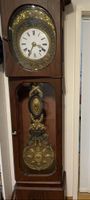 Antike Standuhr, ca. 1852, Nussbaumholz, Top Zustand!