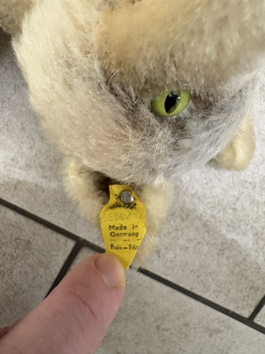 Steiff Spielzeuge: Steiff Wolf „Loopey“, Handpuppe, 60er – Gebraucht aus Dübendorf von NWelti 4
