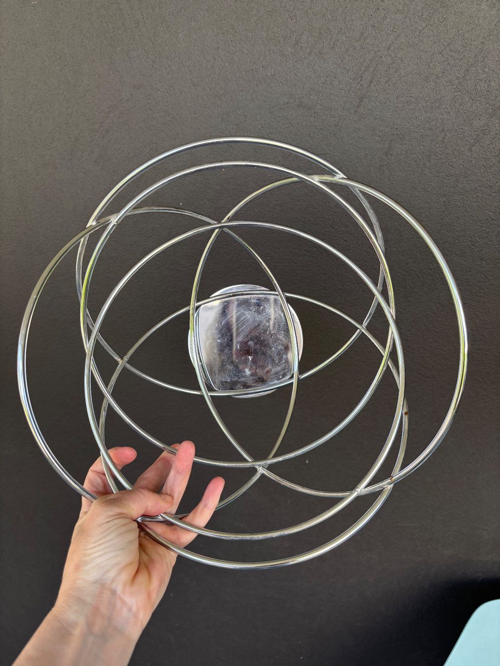 Altro per la casa: Post-modern chrome fruit basket from Wireworks London – Usato da Steinhausen venduto da ChromeVintage 3