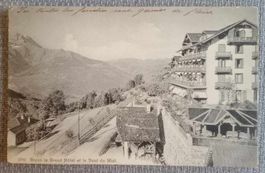 Carte postale / postkarte - Gryon Le Grand Hotel 1908