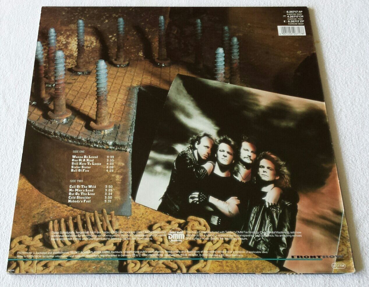 Schallplatten: Karo - First Press - LP - 1988 - First Press - OIS - Teldec – Gebraucht aus Uster von Zardodel 1