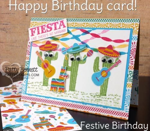Stampin' up! Carta: Stampin up Designerpapier "Festlicher Geburtstag" – Nuovo (secondo la descrizione) da Frauenkappelen venduto da evangelina78 7