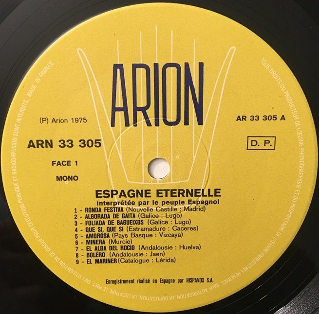 Dischi in vinile: Espagne Eternelle (LP) – Usato da Grüningen venduto da azulvinyl 2