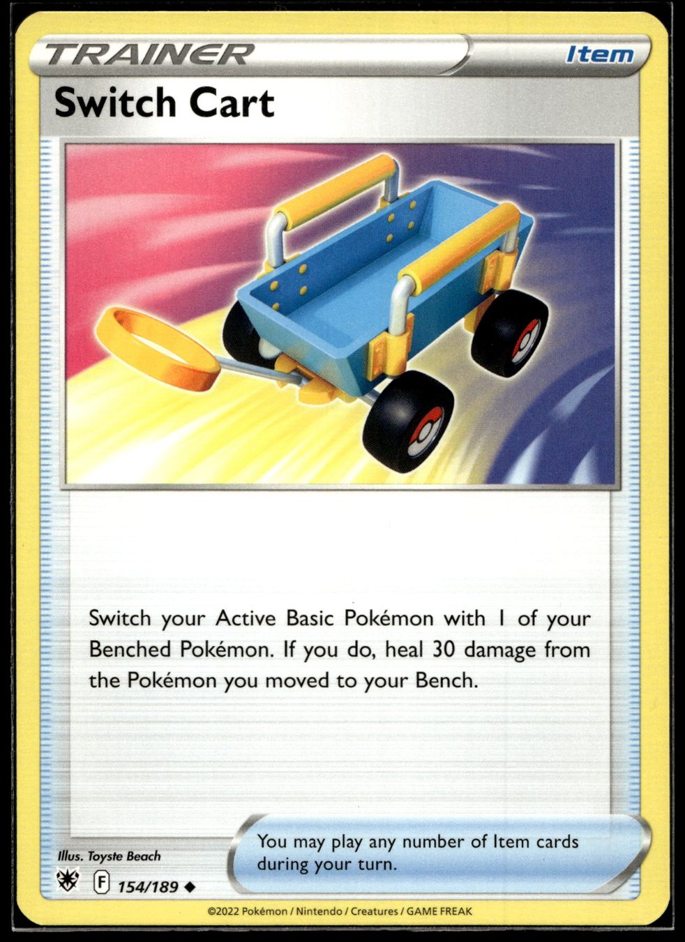 Pokémon Carte collezionabili: Switch Cart (ASR EN 154/189) – Usato da Affoltern am Albis venduto da Chiesa_5