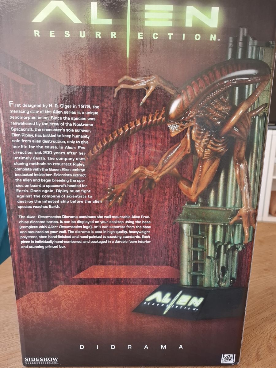 Statuette: Alien Ressurection Diorama, Sideshow, #882/1250 – Usato da Gollion venduto da sophie91 3