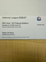 Stehplatzticket Heim ZSC Lions-Fribourg Gottéron