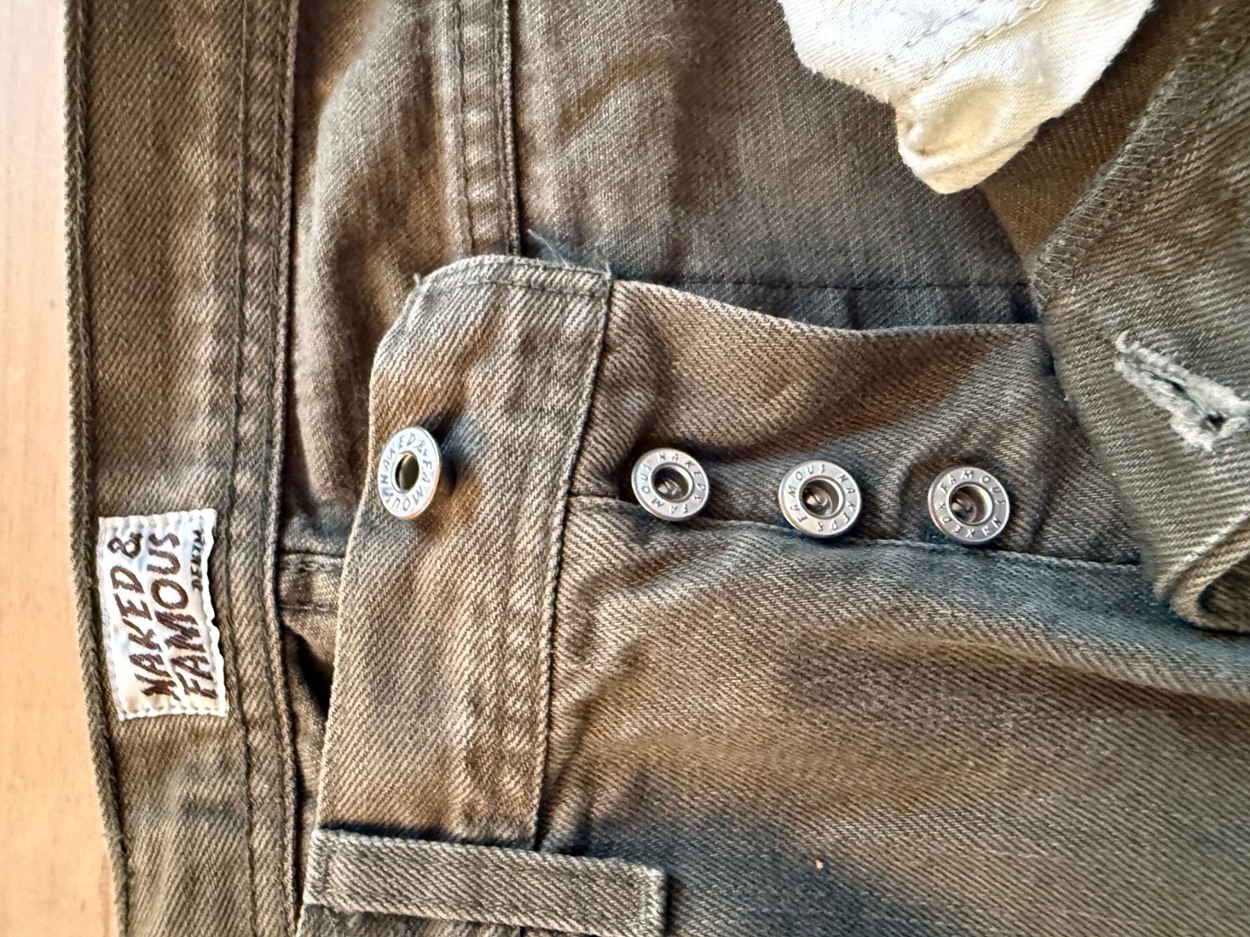 Jeans: Jeans Naked & Famous – Usato da Basel venduto da steegg 3
