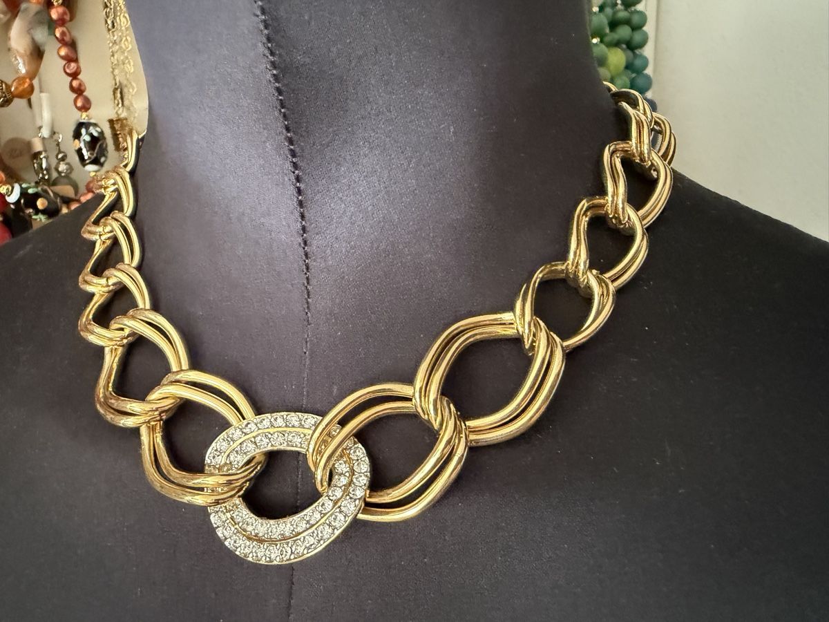 Catenine: Vintage Halskette Luxus Modeschmuck – Usato da Lamone venduto da LaCantinaMagica 2