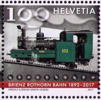 Tutti i francobolli: 2017_1631_BRIENZER ROTHORN BAHN_Dampflok_Bogen ** – Nuovo (secondo la descrizione) da Marthalen venduto da Ch_quality 3