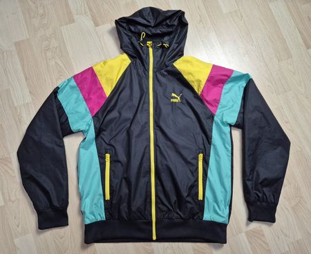 Rare Puma Track Jacket '90 Windbreaker Grösse L