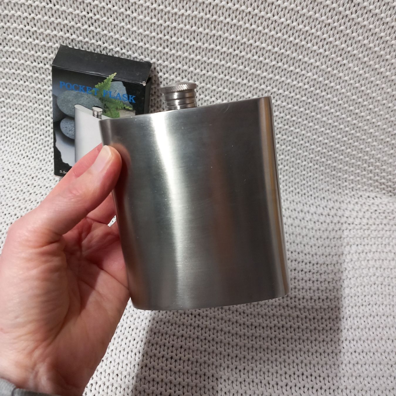 Altro: Flachmann 18/10 Edelstahl 150ml Pocket Flask – Usato da Merligen venduto da muss_haben 3