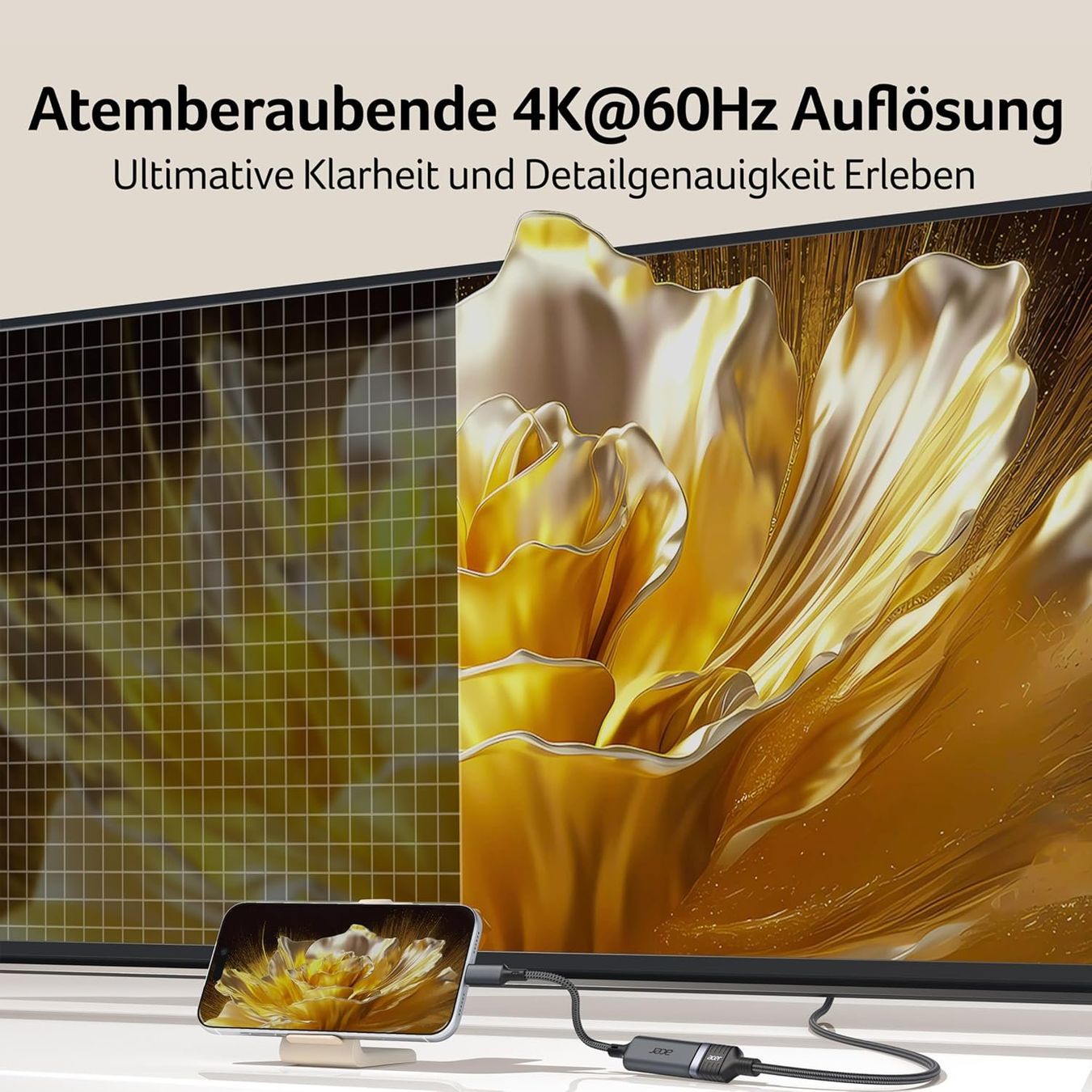 Adattatori: USB-C auf HDMI Adapter 4K@60Hz – Nuovo e nell'imballaggio originale da Suhr venduto da SchnapperCH 1