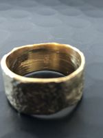 Bague en argent plaqué or