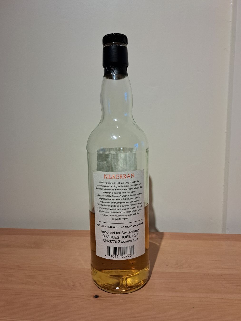 Spirituosen: Kilkerran 8 yo offene Flasche – Gebraucht aus Brittnau von Prorex 1