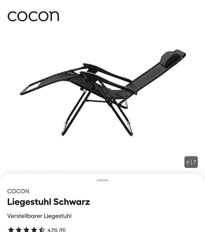 Liegen & Liegestühle: Liegestuhl Cocon – Gebraucht aus Aarberg von oet_2z9x 2