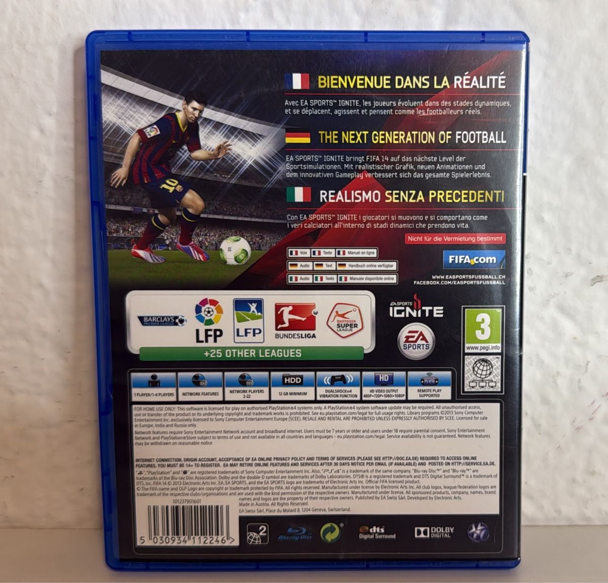 Sony Spiele: FIFA 14 PS4/PS5 - Game disc and case – Gebraucht aus Ehrendingen von bubulence 1