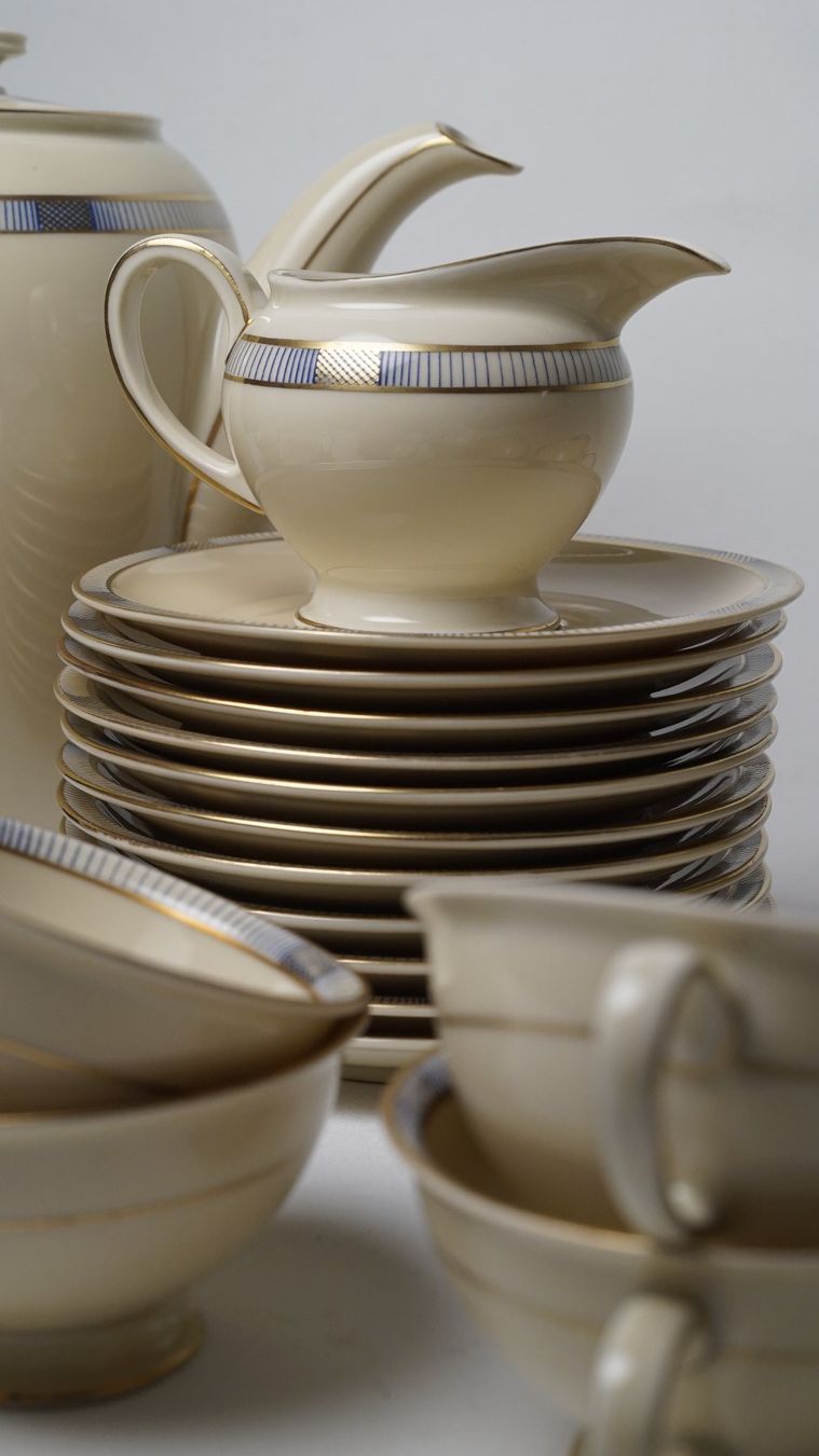 Rosenthal Set di piatti: Service à thé Art Déco Rosenthal – Usato da Carouge GE venduto da Gwendoline2016 2