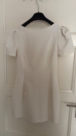 Minikleid weiss ZARA