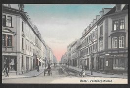 Basel Feldbergstrasse coloriert