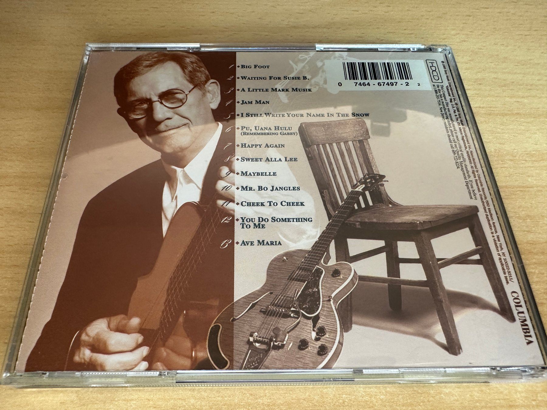 CD: Chet Atkins C.G.P. – Almost Alone – Usato da Rikon im Tösstal venduto da Alpenmutz 1